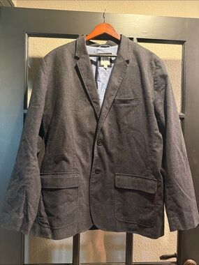 GAP Men's Charcoal Gray Blazer
